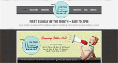 Desktop Screenshot of palmspringsvintagemarket.com